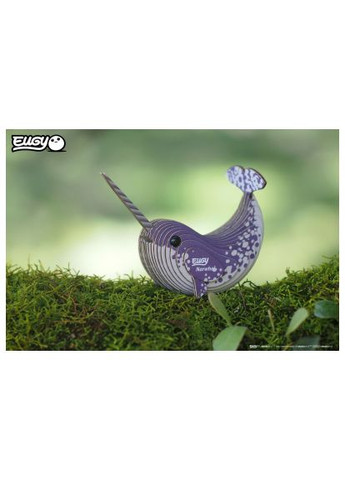 Пазл (XEG-033) Eugy 3D Зоопарк Нарвал (366158470)