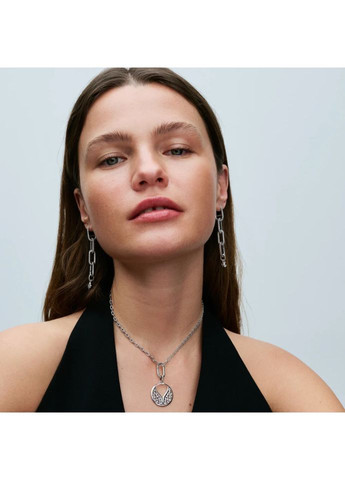 Срібний медальйон "Крила" Пандора Mе 793371C01 Kabluchka (355347706)