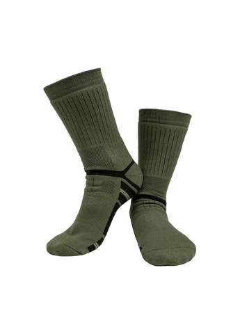 Оливковые носки зимние высокие tribe trekking t-kb-0009 80% хлопок 41х43 оливковые (401267988)
