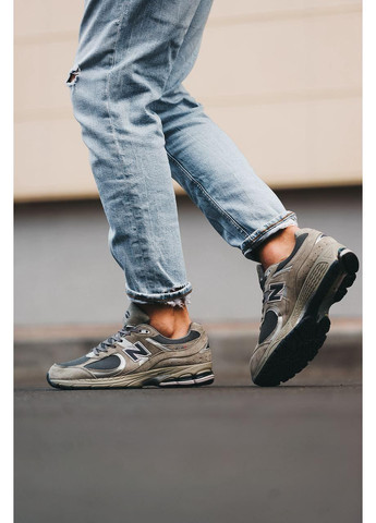 КРОСІВКИ ЖІНОЧІ NEW BALANCE 2002R GREY НЬЮ БЕЛАНС 2002R No Brand сірі демісезони (367170650)