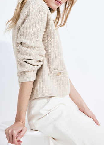 Світло-бежевий демісезонний светр H&M