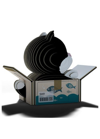 Пазл (XEG-089) Eugy 3D Зоопарк Кошеня чорно-біле (366070010)