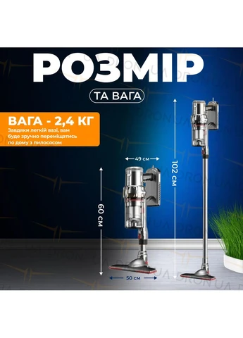 Вертикальний пилосос безмішковий XPRO SK-3378 2000 Вт (45771-SK-3378_1383) Sokany (392928469)