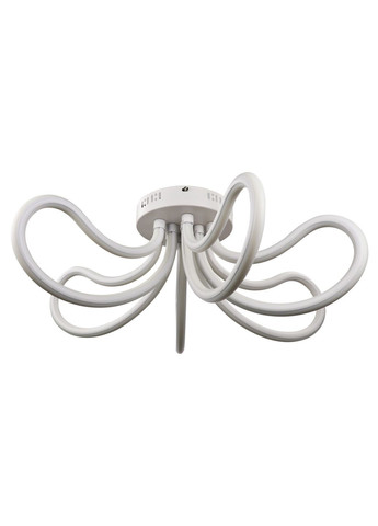 Люстра светодиодная потолочная LED светильник для квартиры на потолок лэд с пультом 25583 Белый 26х71х71 см. Sunnysky (364763052)