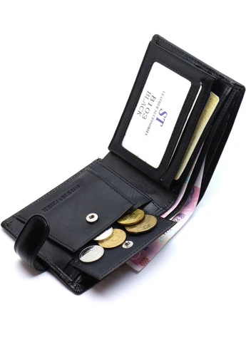 Стильне шкіряне чоловіче портмоне ST Leather В103 ST Leather Accessories (336552017)