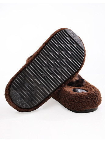 Коричневые тапочки женские STREAM
