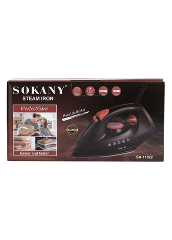 Праска SK-11022 з керамічною підошвою 1800 Вт Sokany (324070513)