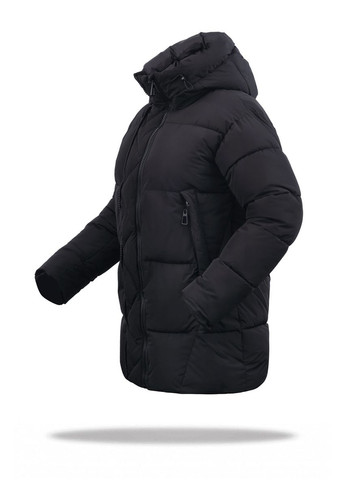 Чорна зимня куртка жіноча uf 20804 чорна Freever