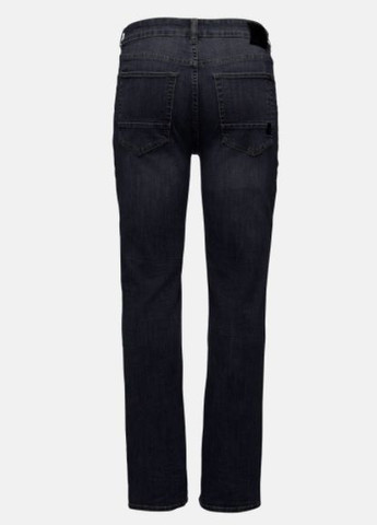 Комбинированные демисезонные джинсы forged denim pants short черный-серый Black Diamond