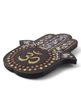 Подставка под аромат "ОМ" Хамса (12,6 х 9.5х 0.8 cм) No Brand (316718869)