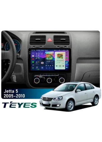 Штатна магнітола CC4 2K 8+128 Gb Volkswagen Jetta 5 2005-2010 (F3) 10" Teyes (378910937)