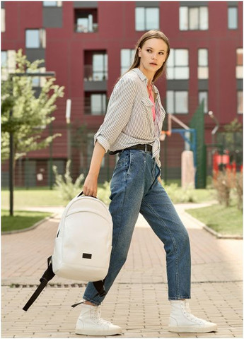 Рюкзак жіночий з екошкіри Zard p0ZN білий Sambag (301871897)