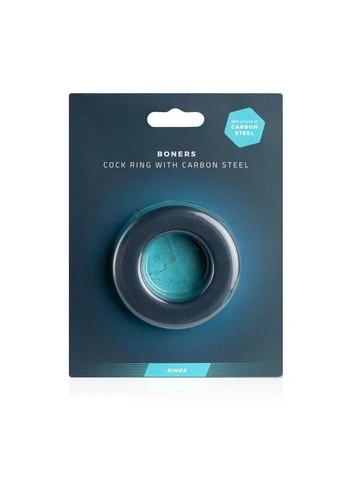 Эрекционное кольцо s Cock Ring With Carbon Steel Ø 3.7см Boners (315014509)