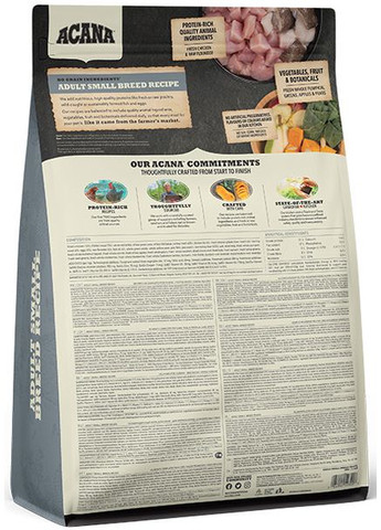 Сухий корм для собак Adult Small Breed Recipe для дорослих собак дрібних порід 2 кг (a52320) Acana (315424805)