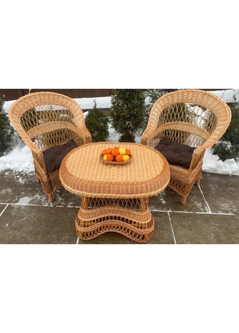 Набір плетених меблів для двох No Brand (381469725)