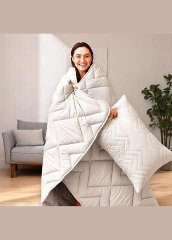 Ковдра літня Nordic Comfort 200Х220 см мікрофібра, антиалергенна сіра (8-34652*002) IDEIA (331621863)