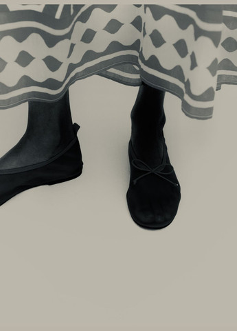 H&M Балетки в сетку черный з полиуретан, швеция — лето (340247502)