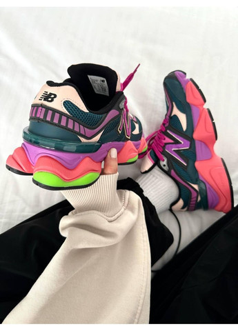 Синие демисезонные кроссовки мужские new balance 9060 purple acid нью беланс 9060 No Brand