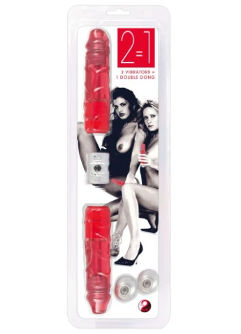Подвійний вібратор 2 vibrators = 1 double dong від all СКІДКА all СКИДКА1357 Orion (302369080)
