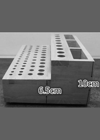 Органайзер шкірника з дерева Альмірида мускат (ОКО-004407) No Brand (328910603)