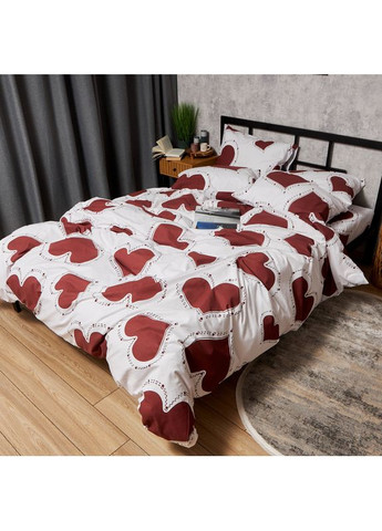 Комплект постельного белья Бязь Gold Люкс King Size 220x240 наволочки 4х70х70 (MS-820008754) Moon&Star Romantic Mood (356115487)