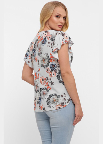 Серая повседневный рубашка Vlavi