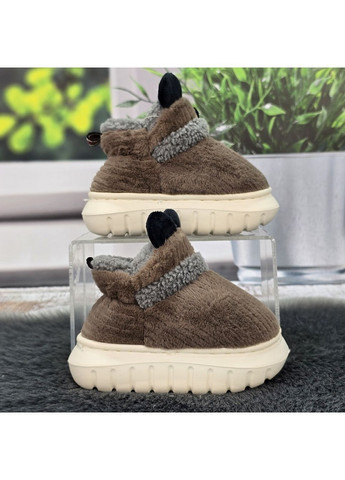 Тапочки чуні дитячі вельветові на об'ємній пінковій підошві Lion (370303129)