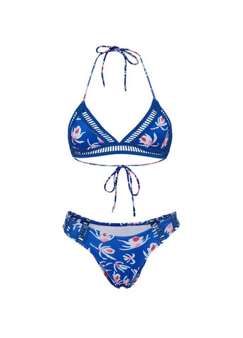 Синий летний купальник No Brand