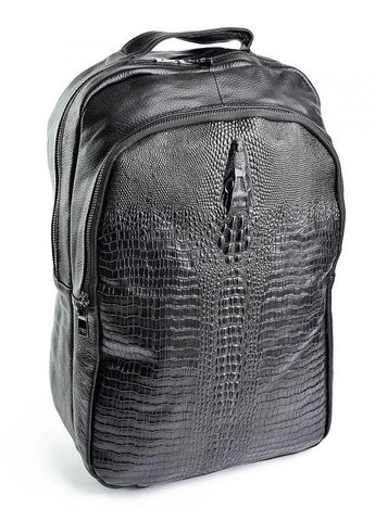 Жіночий шкіряний рюкзак чорний No Brand (292557706)