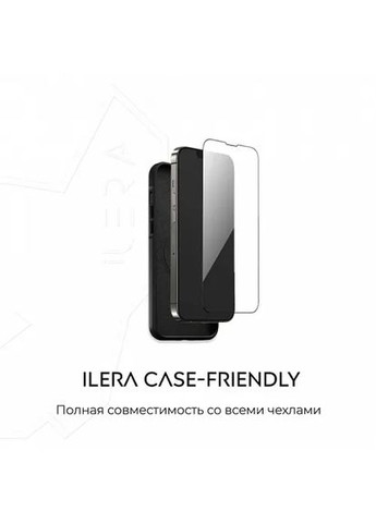 Захисне скло 3D Sapphire Deluxe Ultra + для IPhone 14 Pro iLera (360427722)