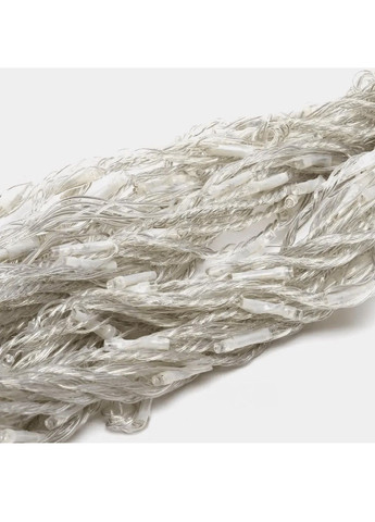 Светодиодная комнатная внутренняя гирлянда штора водопад на окно с работой от сети 3х1,5 м 240 LED (478645-Prob) Синяя Unbranded (307903555)