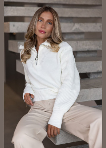 Молочний демісезонний светр Larionoff