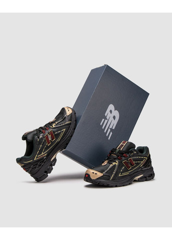 КРОССОВКИ ЖЕНСКИЕ NEW BALANCE KITH X 1906R BLACK / BROWN НЬЮ БЕЛАНС 1906R No Brand чёрные демисезоны (368862159)