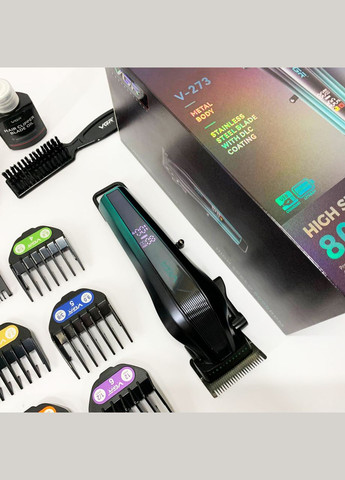 Акумуляторна машинка для стрижки V-273 GREEN VGR (364664555)