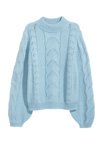 Світло-блакитний демісезонний светр H&M