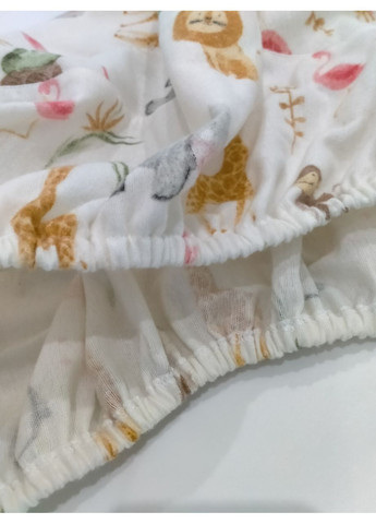 Кругле тепле простирадло на гумці в ліжечко, розмір 70*70 No Brand (370370078)