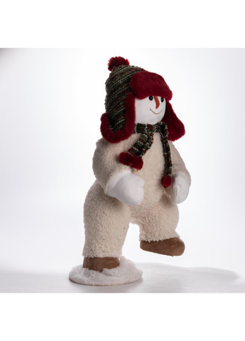 Новорічна фігурка Сніговик текстильна 29*23*54 см Yiwu (369960240)