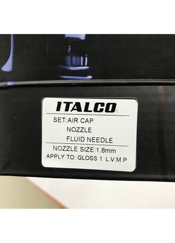 Форсунка для краскопультов Gloss LVMP 1,8мм NS-LMGloss-1.8LM ITALCO (289363515)