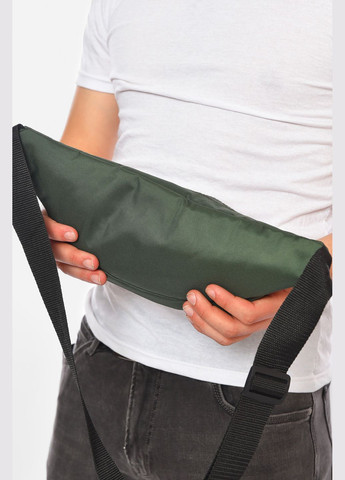 Бананка женская темно-зеленого цвета однотонная Let's Shop (324468509)