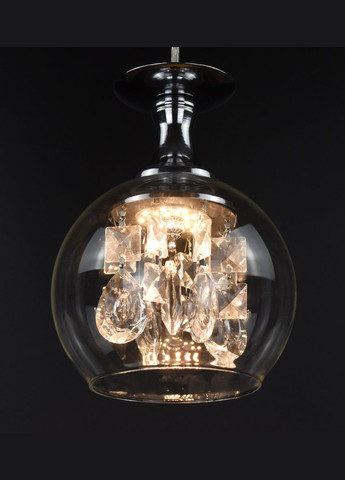 Люстра светодиодная подвесная LED светильник для квартиры на потолок лэд 26990 Хром 30-150х14х14 см. Sunnysky (364753983)