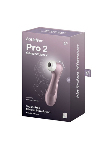 Вакуумний кліторальний стимулятор Pro 2 Generation 2 Violet Satisfyer (335387271)