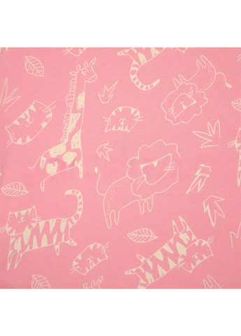 Розовая всесезон пижама детская интерлок м.д-011 реглан + брюки Ярослав