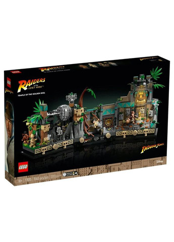 Конструктор Indiana Jones Храм Золотого Идола 1545 деталей (77015) Lego (281425545)