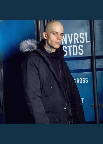 Парка Everest черная Custom Wear cw-par-7909 (378124599)