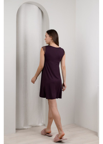 Нічна жіноча сорочка з віскози з мереживом N.EL. (372149149)