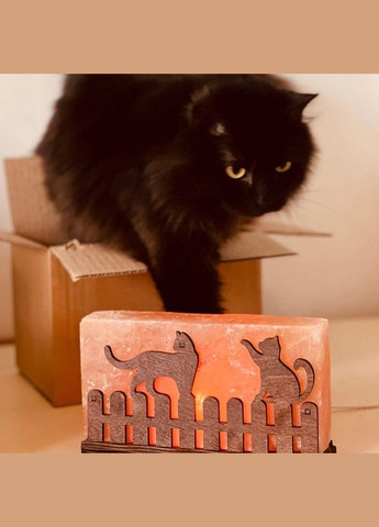 Соляная лампа Коты (П4К-bahmut-001) No Brand (316230593)