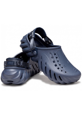Синие сабо echo clog storm 207937 Crocs