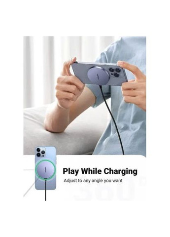 Зарядное устройство для (30233) Ugreen Magnetic Wireless Charger 15W CD245 (370017996)
