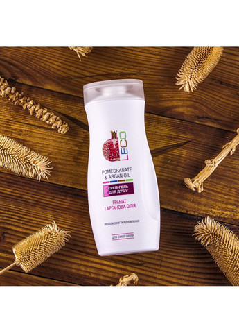 Крем-гель для душу "Гранат і Арганова олія" 250 мл Leco (363058946)