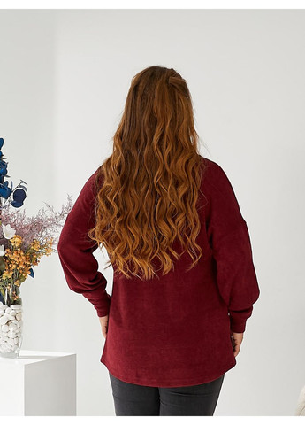 Бордовый демисезонный стильный и теплый свитер для комфортных дней! ✨замер в описании GD/GL Модний простір